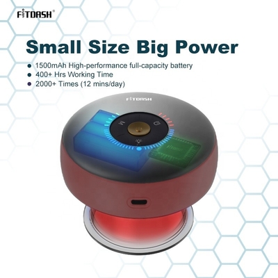 Fitdash ABS PC 전기 컵 마사저 지원 OEM / ODM 및 적색 조명 치료