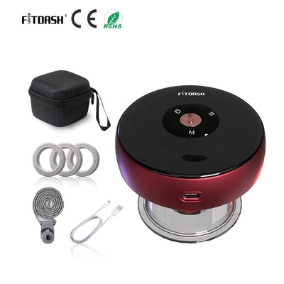 Fitdash ABS PC 전기 컵 마사저 지원 OEM / ODM 및 적색 조명 치료