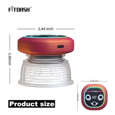 Fitdash 재충전 가능한 스마트 컵 치료 마사저 장치 무선 기능
