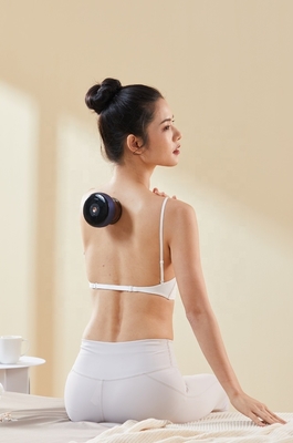 OEM/ODM 지원 Fitdash 가열 진동 구아 샤 컵링 빨간 빛 신체 치료 마사저