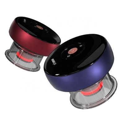 OEM/ODM 지원 Fitdash 가열 진동 구아 샤 컵링 빨간 빛 신체 치료 마사저