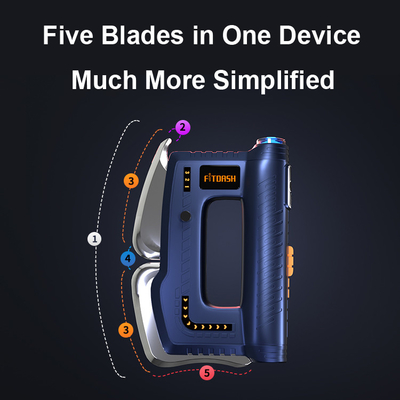 스마트 다기능 Fitdash NMES 체질 마사저 가열 및 EMS 적빛 치료