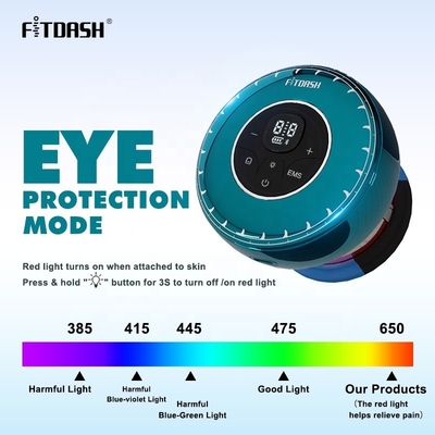 9 모드 EMS 및 5 난방 모드 Fitdash 스마트 레드 라이트를 위한 전기 스크래핑 컵링 치료 기계