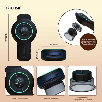 클래스 II 기기 Fitdash 스마트 다이내믹 컵 테라피 세트 빨간 빛과 스크래핑 컵