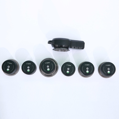 버튼 제어 3.7V/1800mAh 전자 컵 장치 붉은 빛 치료와 함께 마사저