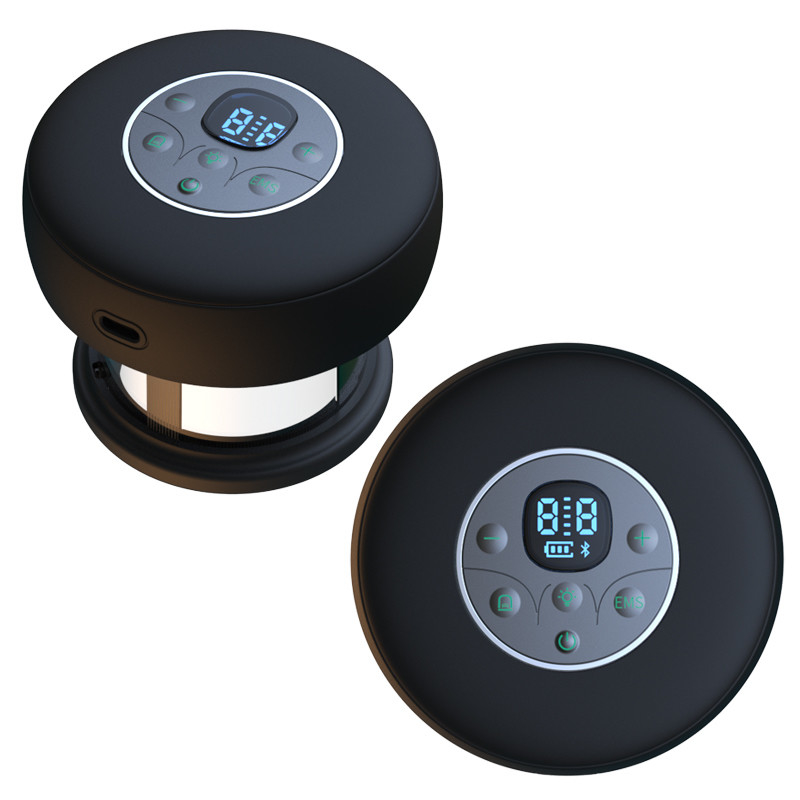 Fitdash ABS PC 밸런투스 메리디안 침술 구아샤 마사지 EMS와 열과 함께 컵링