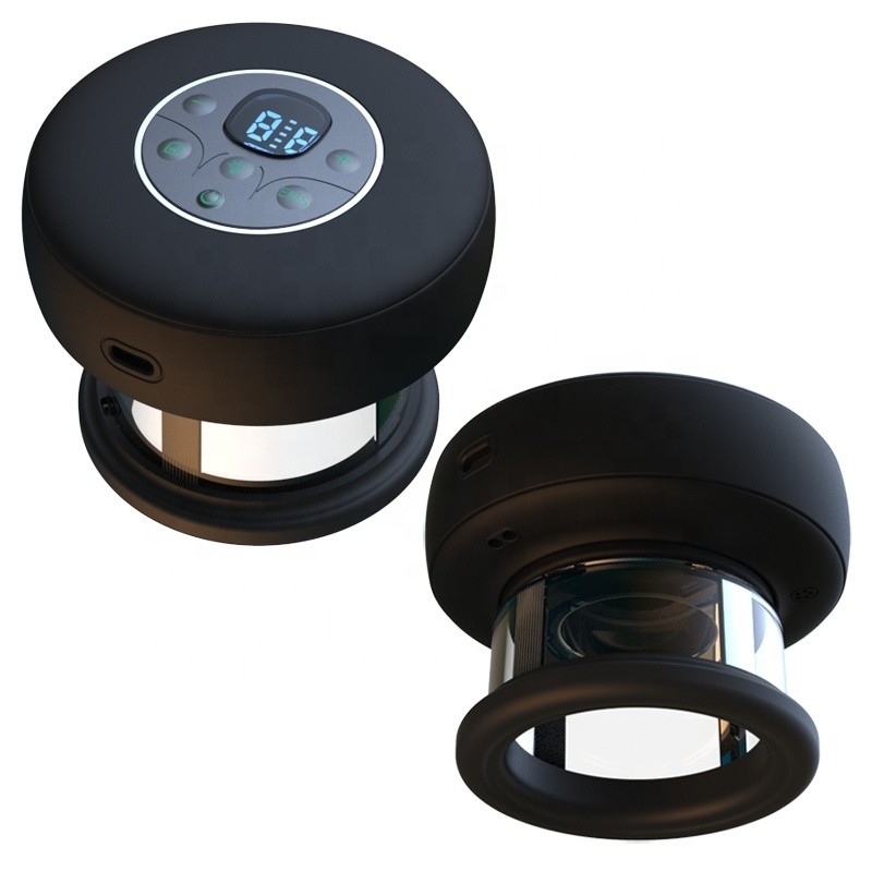 C형 5V-2A 충전 포트 Fitdash 재충전 가능한 스마트 컵 치료 마사저