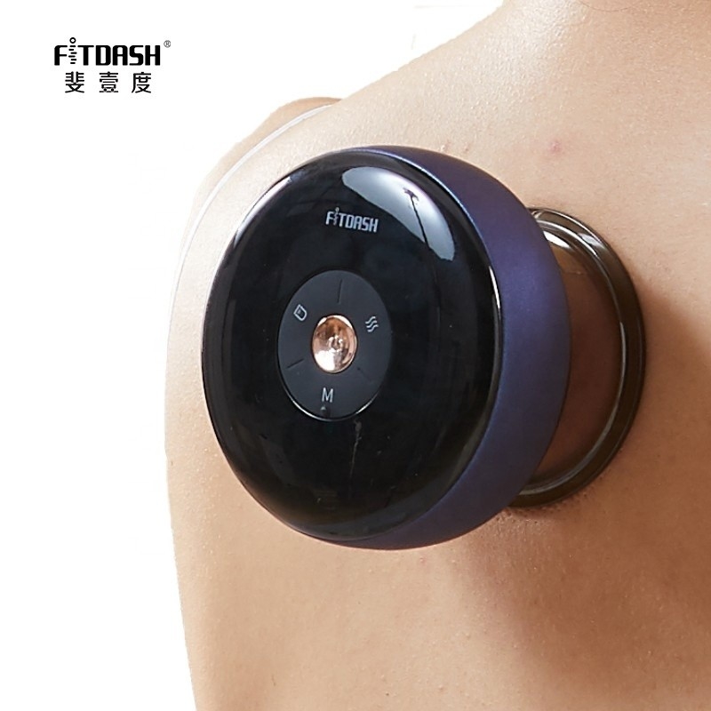 클래스 II ABS PC Fitdash 진공 흡수 및 광 치료용 전기 컵 마사저